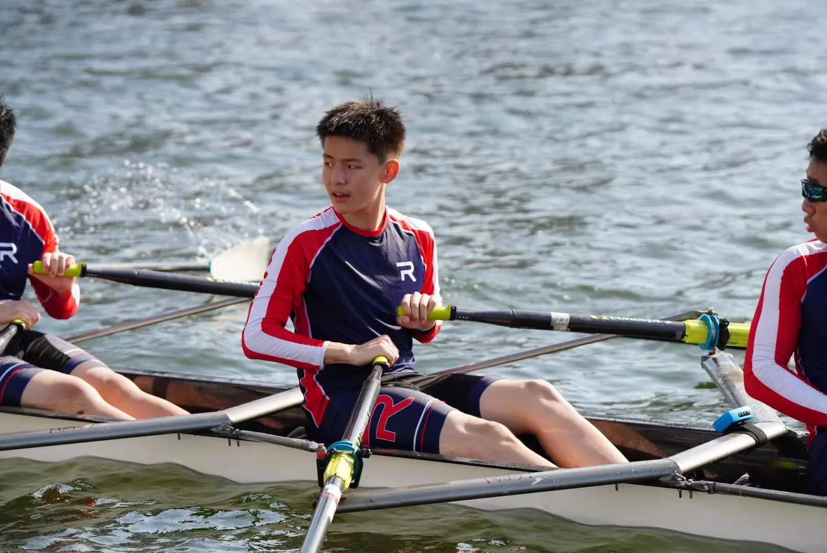Mid-stroke at full power
