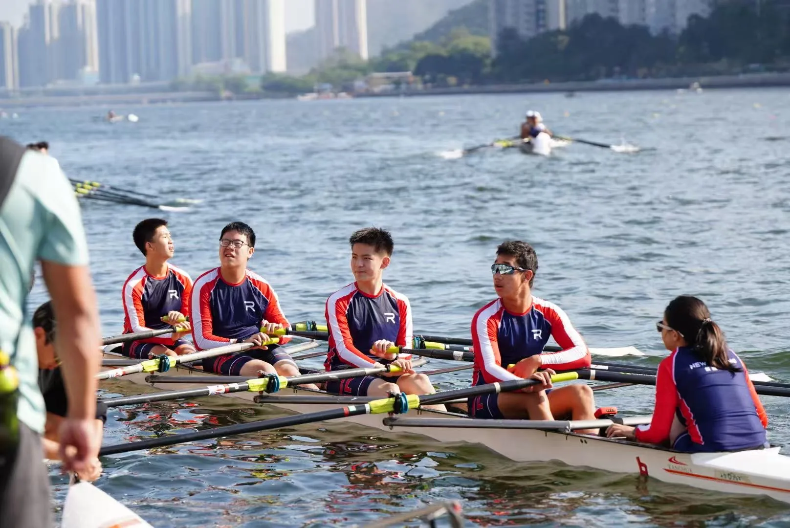Crew driving through the stroke
